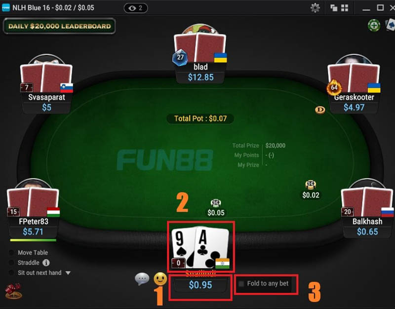 App chơi Poker do nhà cái Fun88 cung cấp có khá nhiều ưu điểm